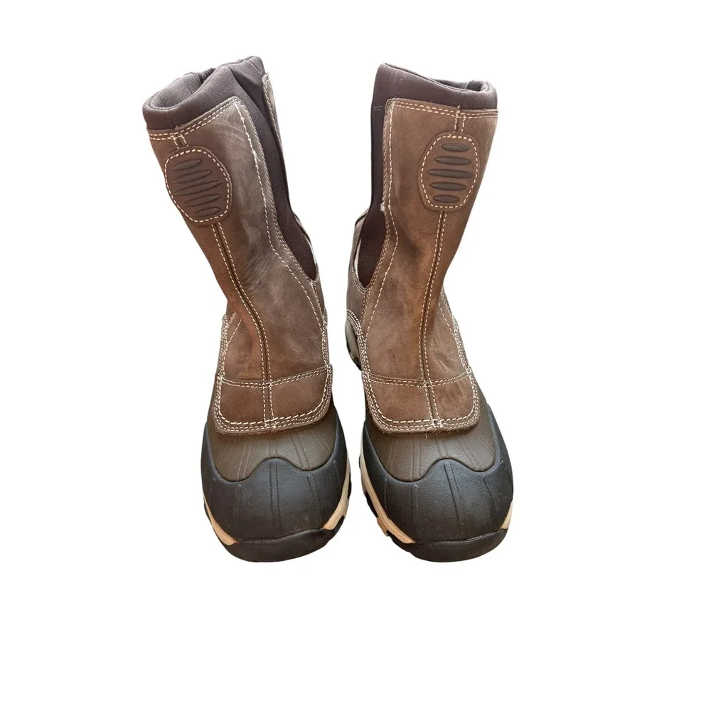 L.L. Bean TEK 2.5 PrimaLoft Winter Boots Womens 8 Brown Waterproof Insulated